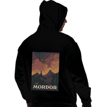 Load image into Gallery viewer, Shirts Pullover Hoodies, Unisex / Small / Black Visit Mordor
