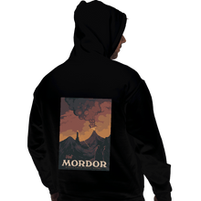 Load image into Gallery viewer, Shirts Pullover Hoodies, Unisex / Small / Black Visit Mordor
