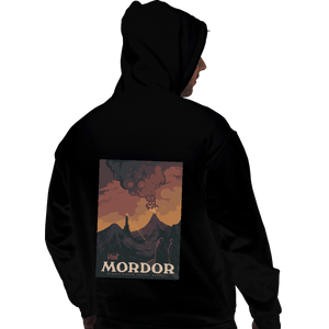 Shirts Pullover Hoodies, Unisex / Small / Black Visit Mordor