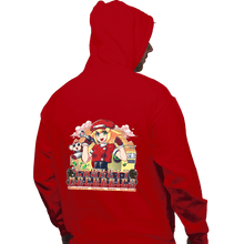 Load image into Gallery viewer, Shirts Pullover Hoodies, Unisex / Small / Red Casket Mechanics
