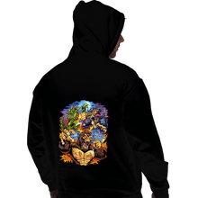 Load image into Gallery viewer, Daily_Deal_Shirts Pullover Hoodies, Unisex / Small / Black Rampage Arcade Tribute
