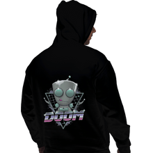 Load image into Gallery viewer, Shirts Zippered Hoodies, Unisex / Small / Black DOOM
