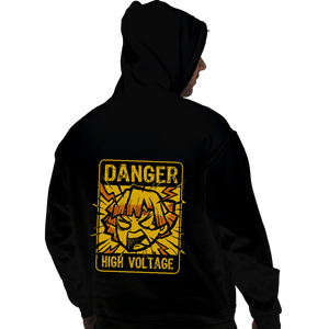 Shirts Pullover Hoodies, Unisex / Small / Black High Voltage