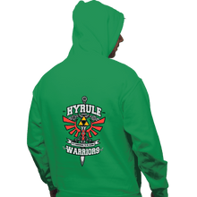 Load image into Gallery viewer, Shirts Pullover Hoodies, Unisex / Small / Irish Green Hyrule Warriors
