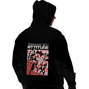 Shirts Zippered Hoodies, Unisex / Small / Black Teens With Attitude