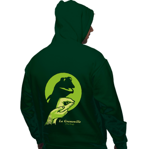 Daily_Deal_Shirts Pullover Hoodies, Unisex / Small / Forest La Grenouille