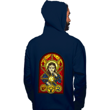 Load image into Gallery viewer, Shirts Pullover Hoodies, Unisex / Small / Navy Sun Saint
