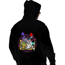 Load image into Gallery viewer, Daily_Deal_Shirts Pullover Hoodies, Unisex / Small / Black Toon Takeover
