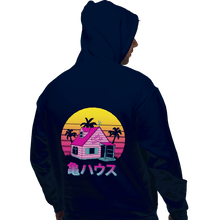 Load image into Gallery viewer, Shirts Pullover Hoodies, Unisex / Small / Navy Retro Kame House
