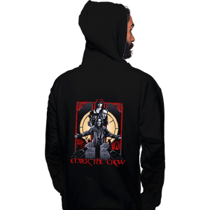 Daily_Deal_Shirts Pullover Hoodies, Unisex / Small / Black Enter The Crow