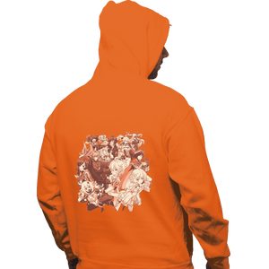 Shirts Pullover Hoodies, Unisex / Small / Orange Genshin Impact