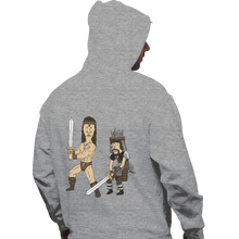 Load image into Gallery viewer, Shirts Pullover Hoodies, Unisex / Small / Sports Grey The Barbarian And The Thief
