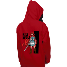Load image into Gallery viewer, Secret_Shirts Pullover Hoodies, Unisex / Small / Red Kill Wolf
