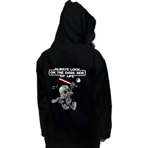 Daily_Deal_Shirts Pullover Hoodies, Unisex / Small / Black The Dark Side Of Life