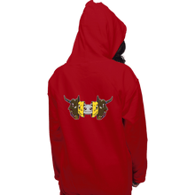 Load image into Gallery viewer, Daily_Deal_Shirts Pullover Hoodies, Unisex / Small / Red Digital Courage
