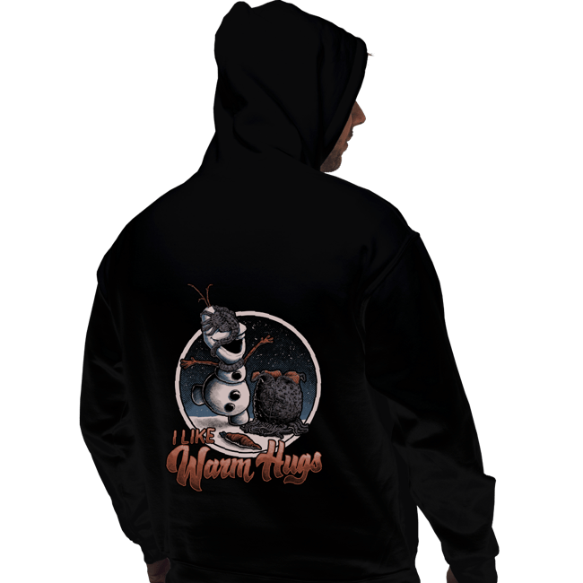 Daily_Deal_Shirts Pullover Hoodies, Unisex / Small / Black Alien Hugs