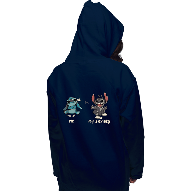 Secret_Shirts Pullover Hoodies, Unisex / Small / Navy My Anxiety