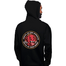 Load image into Gallery viewer, Secret_Shirts Pullover Hoodies, Unisex / Small / Black Angel In The Streets

