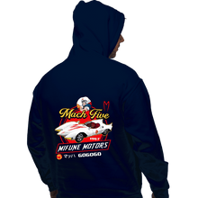 Load image into Gallery viewer, Secret_Shirts Pullover Hoodies, Unisex / Small / Navy Mifune Motors
