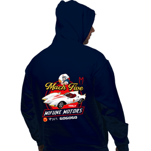 Secret_Shirts Pullover Hoodies, Unisex / Small / Navy Mifune Motors