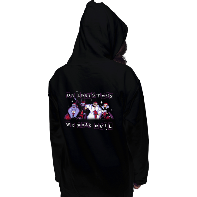 Secret_Shirts Pullover Hoodies, Unisex / Small / Black Merry Evil-Mas