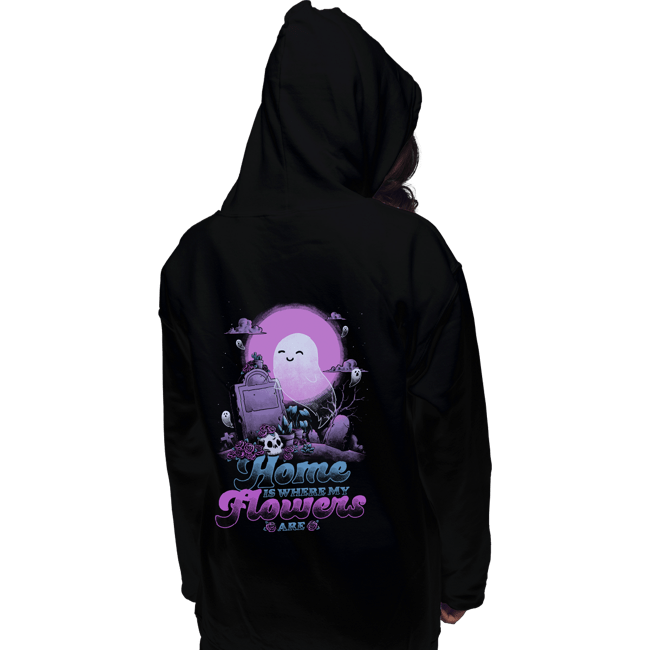 Secret_Shirts Pullover Hoodies, Unisex / Small / Black Home Is Where My Flowers Are