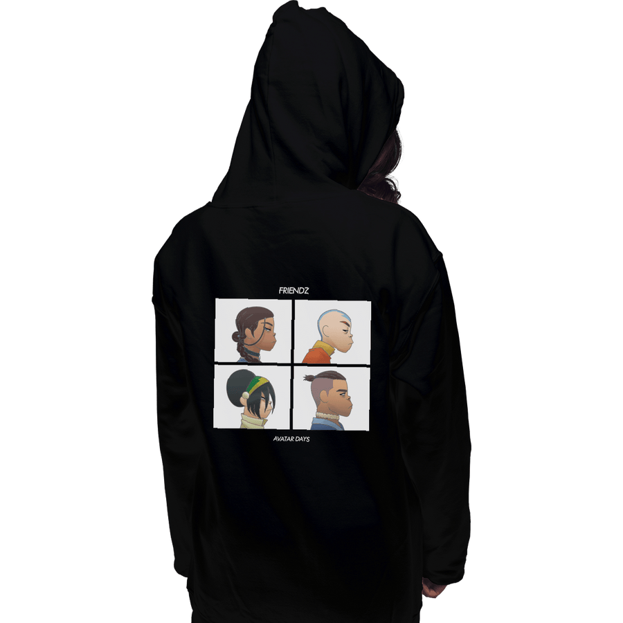 Shirts Zippered Hoodies, Unisex / Small / Black Friendz