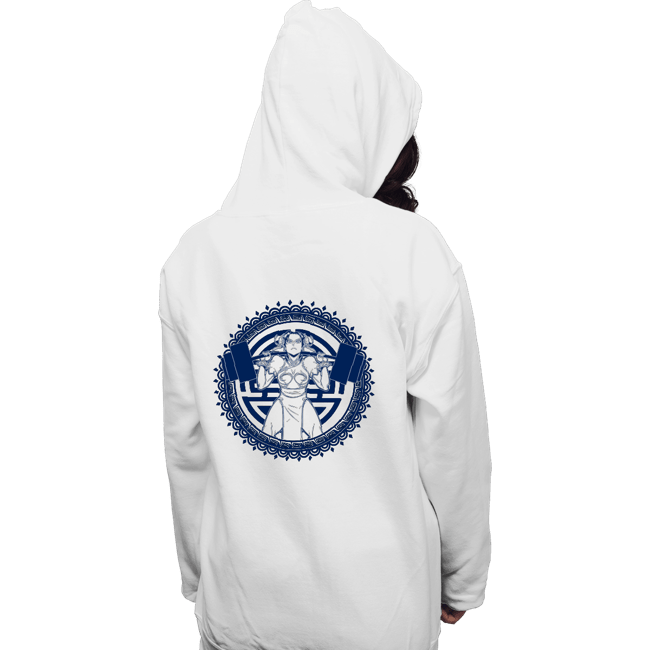 Shirts Pullover Hoodies, Unisex / Small / White Chun Li Gym