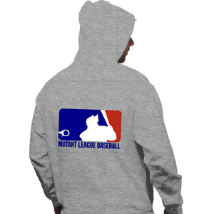 Shirts Pullover Hoodies, Unisex / Small / Sports Grey Mutant League Baseball