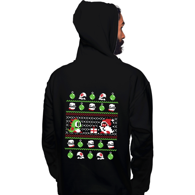 Shirts Pullover Hoodies, Unisex / Small / Black Bubble Bauble