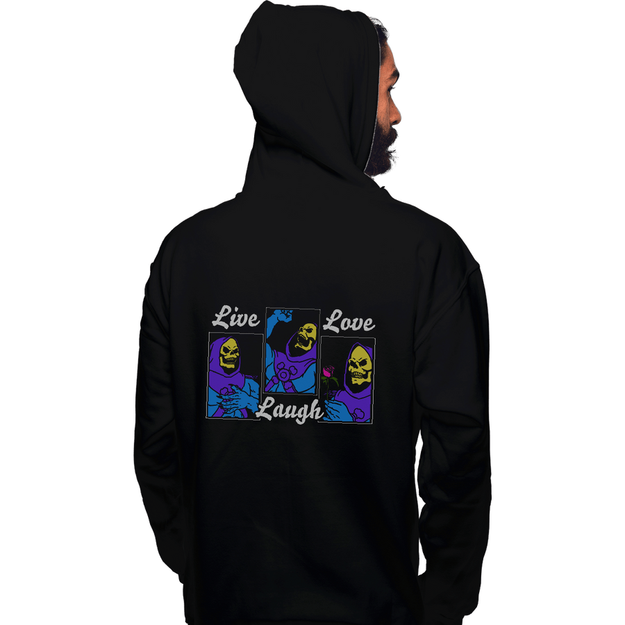 Shirts Pullover Hoodies, Unisex / Small / Black Live Laugh Love