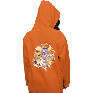 Shirts Zippered Hoodies, Unisex / Small / Red Pumpkin Spice Witch