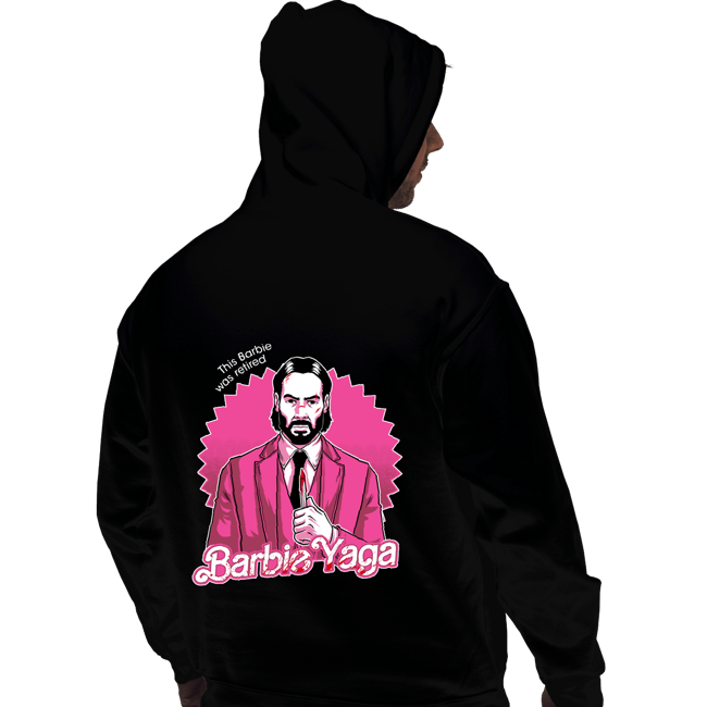 Daily_Deal_Shirts Pullover Hoodies, Unisex / Small / Black Barbie Yaga