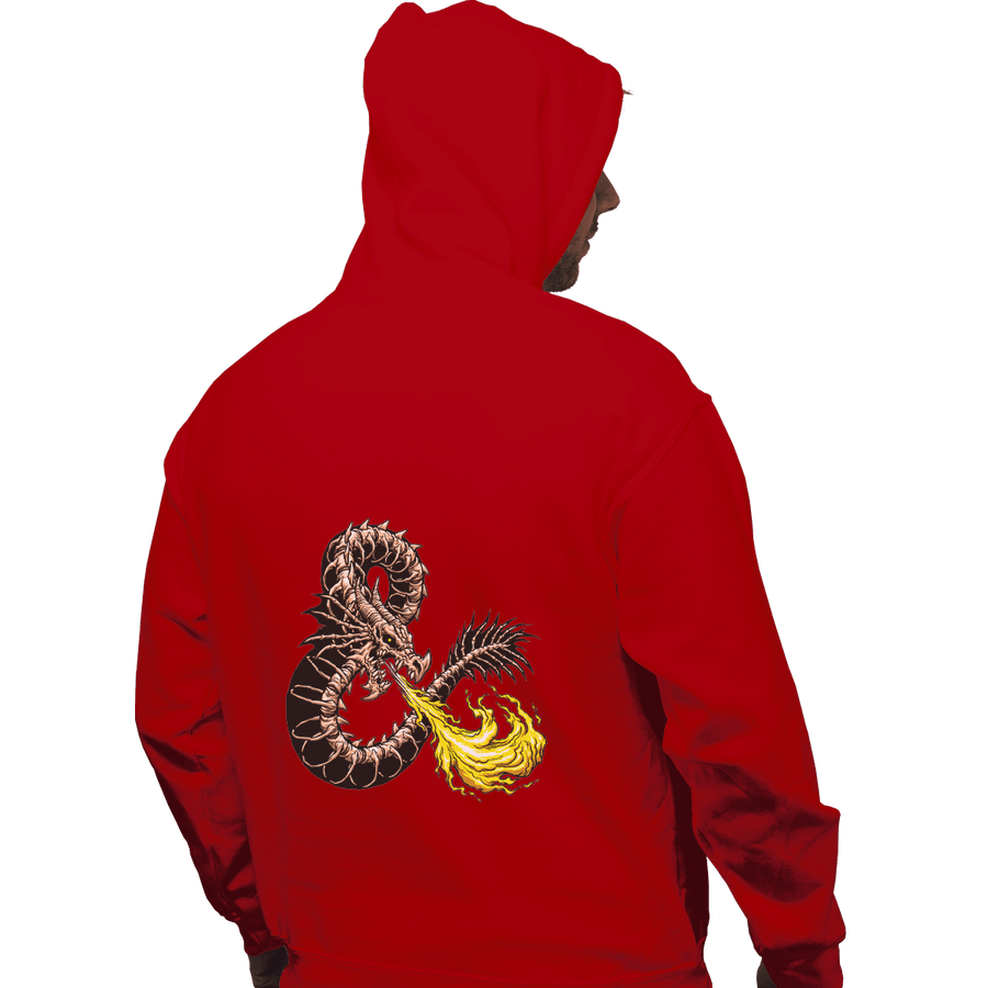 Shirts Zippered Hoodies, Unisex / Small / Red Bone Dragon