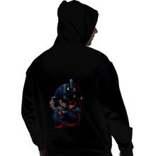Load image into Gallery viewer, Shirts Pullover Hoodies, Unisex / Small / Black Mega Terminator
