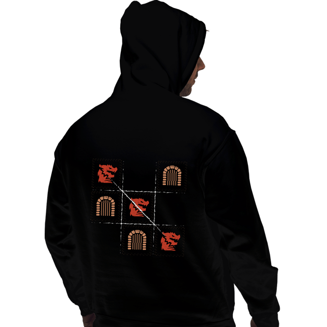 Secret_Shirts Pullover Hoodies, Unisex / Small / Black Three In A Row