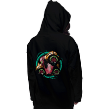 Load image into Gallery viewer, Secret_Shirts Pullover Hoodies, Unisex / Small / Black Galactic Bomber
