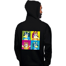 Load image into Gallery viewer, Daily_Deal_Shirts Pullover Hoodies, Unisex / Small / Black Pop Dogs
