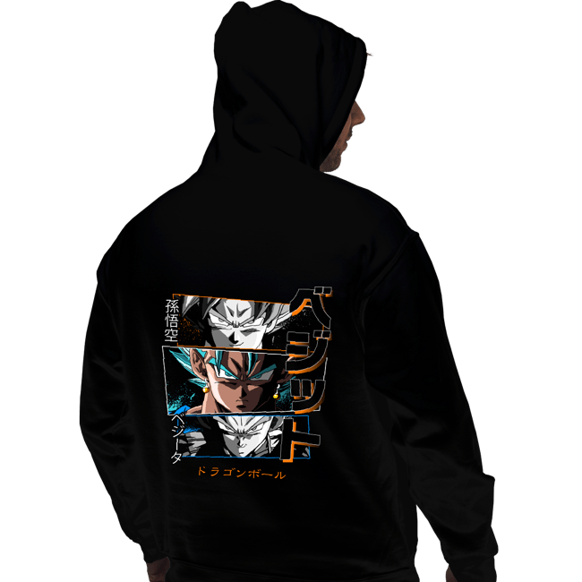 Daily_Deal_Shirts Pullover Hoodies, Unisex / Small / Black Fusion Vegito