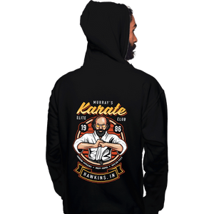 Daily_Deal_Shirts Pullover Hoodies, Unisex / Small / Black Murray's Karate Club
