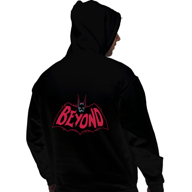 Secret_Shirts Pullover Hoodies, Unisex / Small / Black Bat Beyond Tee