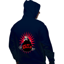 Load image into Gallery viewer, Secret_Shirts Pullover Hoodies, Unisex / Small / Navy Ow My Balls
