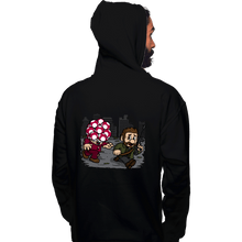 Load image into Gallery viewer, Daily_Deal_Shirts Pullover Hoodies, Unisex / Small / Black Evil Mushroom!
