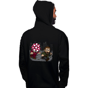 Daily_Deal_Shirts Pullover Hoodies, Unisex / Small / Black Evil Mushroom!