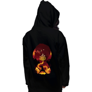 Daily_Deal_Shirts Pullover Hoodies, Unisex / Small / Black Firebender