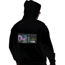 Load image into Gallery viewer, Secret_Shirts Pullover Hoodies, Unisex / Small / Black Frog Yelling At Child

