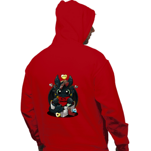 Daily_Deal_Shirts Pullover Hoodies, Unisex / Small / Red Be My Dragon