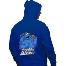 Load image into Gallery viewer, Daily_Deal_Shirts Pullover Hoodies, Unisex / Small / Royal Blue Cookie Monster Doll
