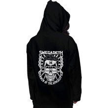 Load image into Gallery viewer, Shirts Zippered Hoodies, Unisex / Small / Black Smegadeth
