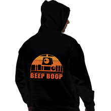 Load image into Gallery viewer, Daily_Deal_Shirts Pullover Hoodies, Unisex / Small / Black Vintage Beep Boop
